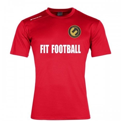 FIT FOOTBALL FIELD SS SHIRT (RED)