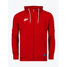 EVOLVE FZ POLY HOODIE (RED)