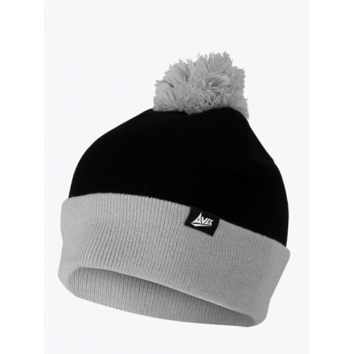 PRO PLAYER BOBBLE HAT (BLACK/GREY)