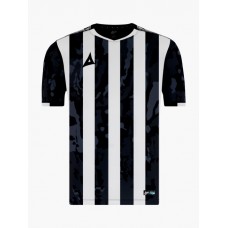 PRO INTENT STRIPE JERSEY (WHITE-BLACK)