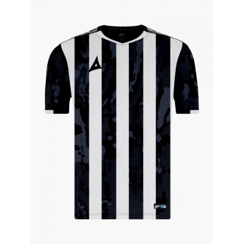 PRO INTENT STRIPE JERSEY (WHITE-BLACK)