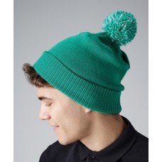 SPECKLED BOBBLE BEANIE