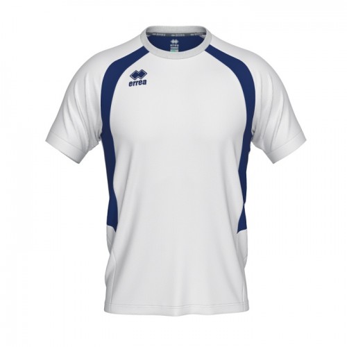 ADRIEN SHIRT (WHITE-NAVY)