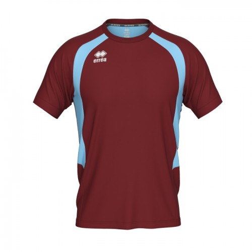 ADRIEN SHIRT (MAROON-SKY BLUE)