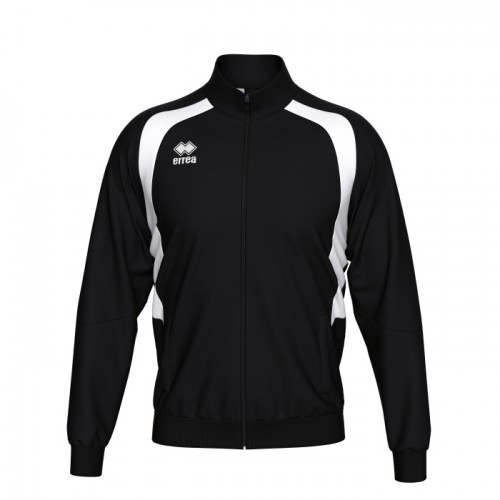 AMEDEO FZ JACKET (BLACK-WHITE)