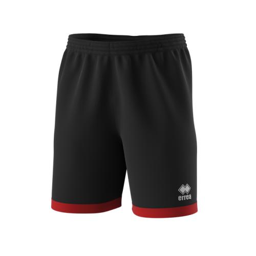 BARNEY SHORT (BLACK-RED)