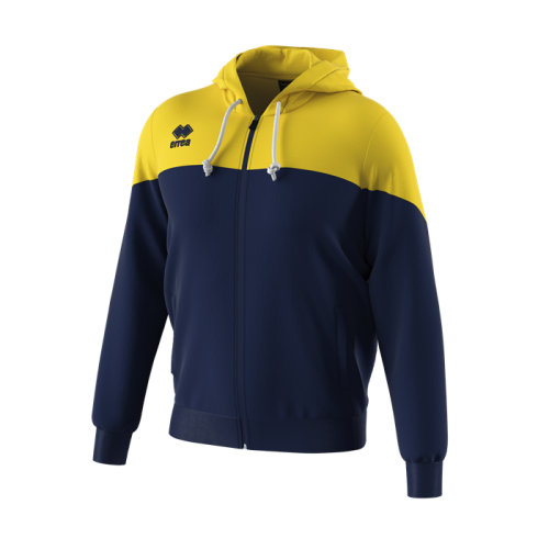 BEN FZ HOODIE (NAVY-YELLOW)