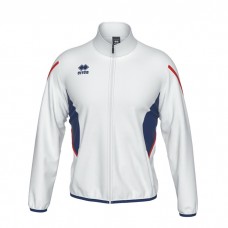 CHRISTOPHER FZ JACKET (WHITE-NAVY-RED)