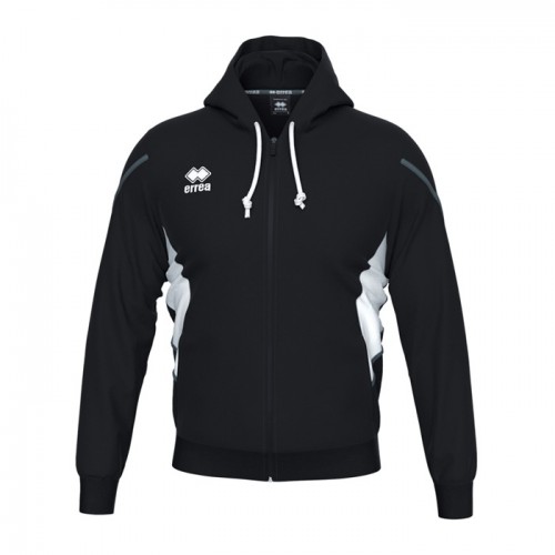 CLANCY FZ HOODIE (BLACK-WHITE-GRAY)