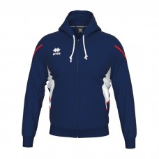 CLANCY FZ HOODIE (NAVY-WHITE-RED)