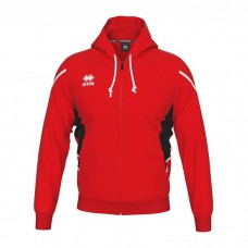 CLANCY FZ HOODIE (RED-BLACK-WHITE)