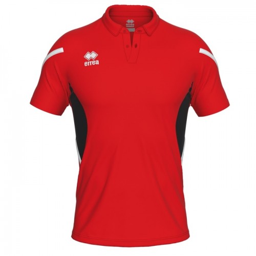 CLARK POLO (RED-BLACK-WHITE)