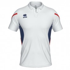 CLARK POLO (WHITE-NAVY-RED)