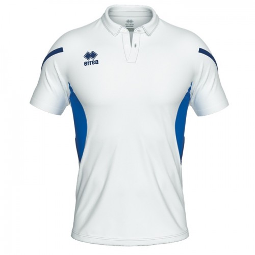 CLARK POLO (WHITE-ROYAL-NAVY)