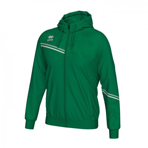 EBER FZ HOODIE (GREEN-GREY-WHITE)