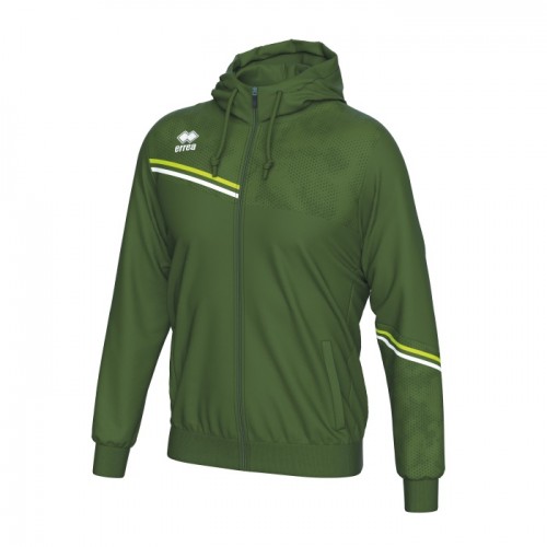 EBER FZ HOODIE (MILITARY GREEN-WHITE)