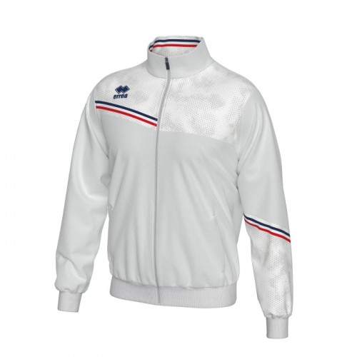 ERICK FZ JACKET (WHITE-NAVY-RED)