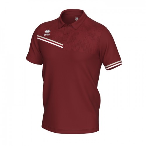 EMIR POLO (MAROON-GREY-WHITE)