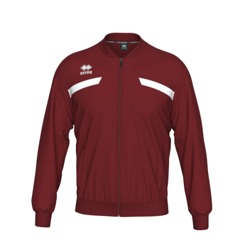 MICK FZ JACKET (MAROON-WHITE)