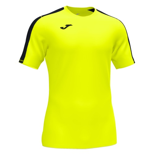 ACADEMY III SS SHIRT (FLUOR YELLOW-BLACK)