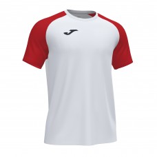ACADEMY IV SS SHIRT (WHITE-RED)