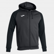 ACADEMY IV FZ HOODIE (BLACK-ANTHRACITE)