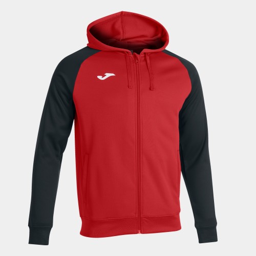 ACADEMY IV FZ HOODIE (RED-BLACK)