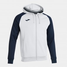 ACADEMY IV FZ HOODIE (WHITE-NAVY)
