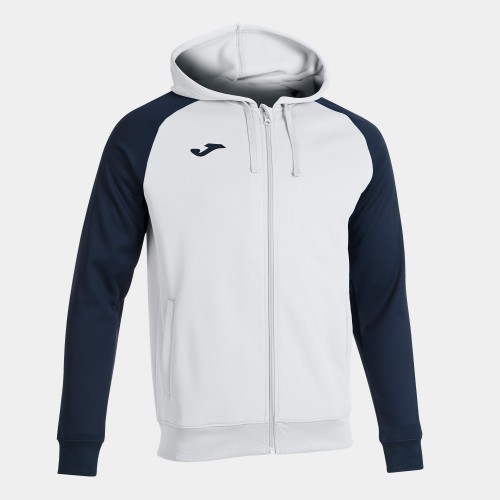 ACADEMY IV FZ HOODIE (WHITE-NAVY)