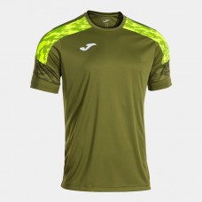 CHAMPIONSHIP VIII SHIRT (KHAKI-FLUOR YELLOW)