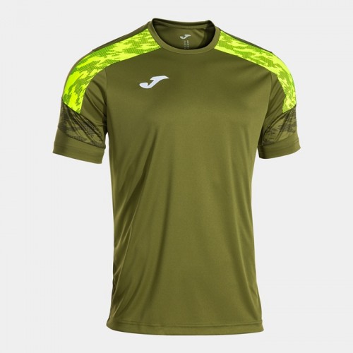 CHAMPIONSHIP VIII SHIRT (KHAKI-FLUOR YELLOW)