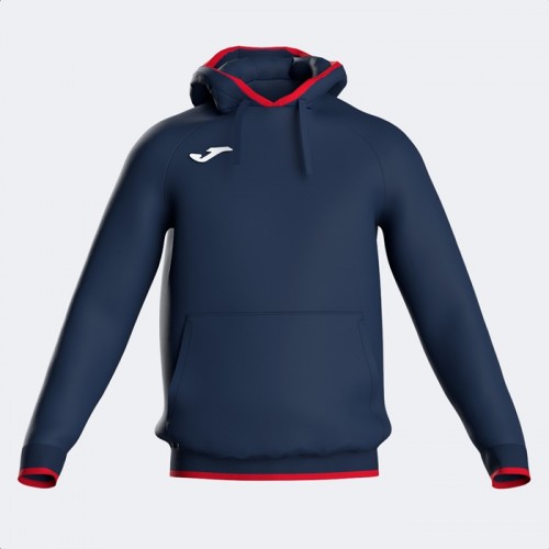 COMBI PREMIUM HOODIE (DARK NAVY-RED)