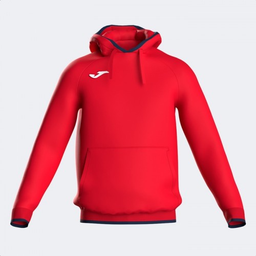 COMBI PREMIUM HOODIE (RED-DARK NAVY)