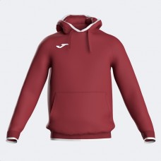 COMBI PREMIUM HOODIE (BURGUNDY-WHITE)