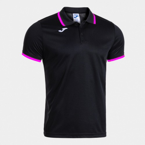 COMBI PREMIUM POLO (BLACK-PINK FLUOR)