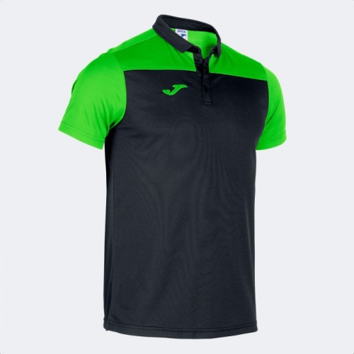 HOBBY II POLO (BLACK-FLUOR GREEN)