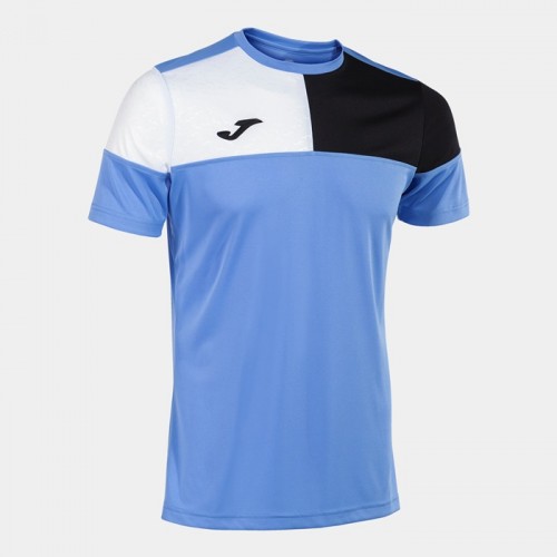 CREW V SHIRT (BLUE-BLACK-WHITE)