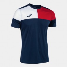 CREW V SHIRT (NAVY-RED-WHITE)