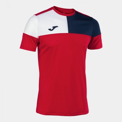 CREW V SHIRT (RED-NAVY-WHITE)