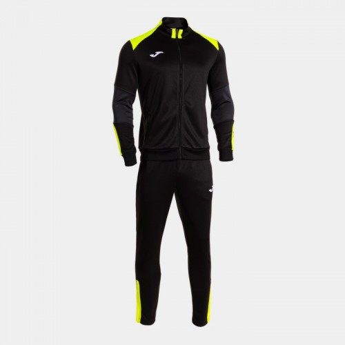 DANUBIO IV TRACKSUIT (BLACK-FLUOR YELLOW-ANTHRACITE)