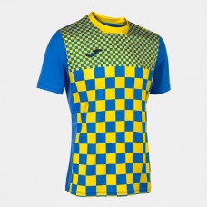 FLAG III SHIRT (ROYAL-YELLOW)