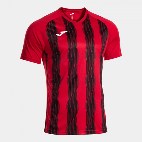 INTER V SHIRT (RED-BLACK)
