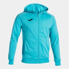 MENFIS HOODED FZ TOP (FLUOR TURQUOISE)