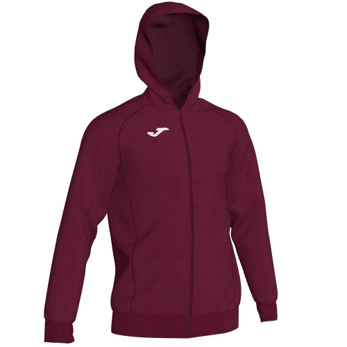 MENFIS HOODED FZ TOP (BURGUNDY)