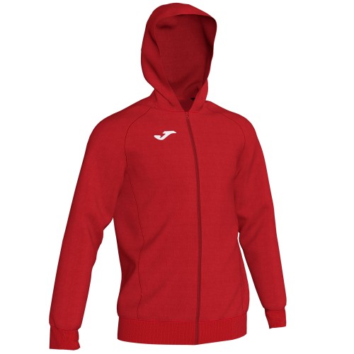 MENFIS HOODED FZ TOP (RED)