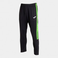 OLIMPIADA LONG PANT (BLACK-FLUOR GREEN)