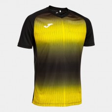 TIGER V SHIRT (BLACK-YELLOW)