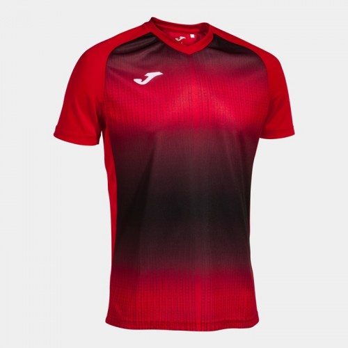 TIGER V SHIRT (RED-BLACK)