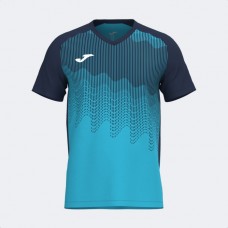 TIGER VI SHIRT (FLUOR TURQUOISE-DARK NAVY) 