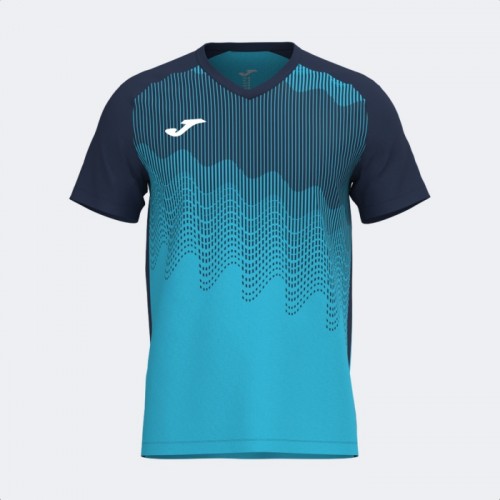 TIGER VI SHIRT (FLUOR TURQUOISE-DARK NAVY) 